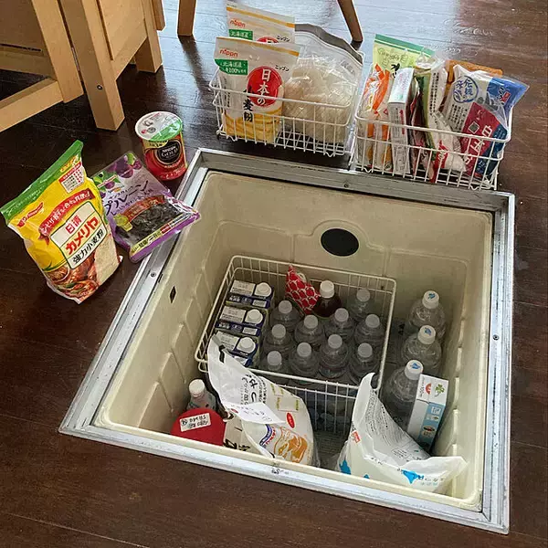 「思い切って開けてみた！真似したいユーザーさんたちの床下収納アイデア」の画像