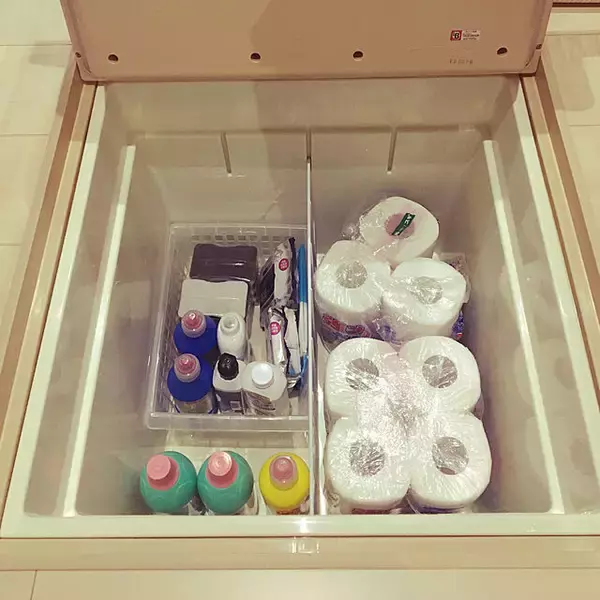 「思い切って開けてみた！真似したいユーザーさんたちの床下収納アイデア」の画像