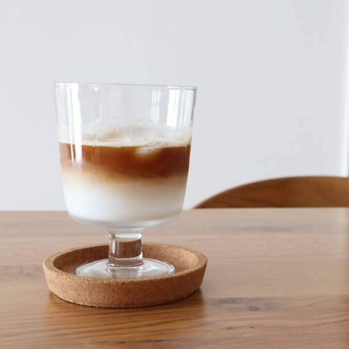 「注ぐだけでカフェ風に。毎日使いたいIKEAのクリアガラスゴブレット 」by ie_enikki さん