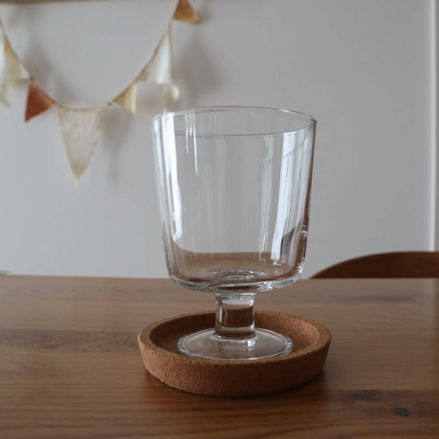 「注ぐだけでカフェ風に。毎日使いたいIKEAのクリアガラスゴブレット 」by ie_enikki さん