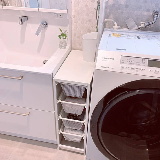 限られたスペースを有効活用！IKEAのアイテムで作る理想のランドリー収納