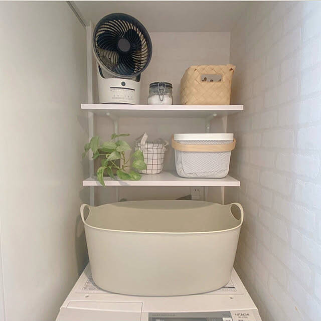 限られたスペースを有効活用！IKEAのアイテムで作る理想のランドリー収納