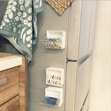 「あらゆるものを浮かせて整える♪家中で大活躍な100均のマグネットアイテム」の画像1