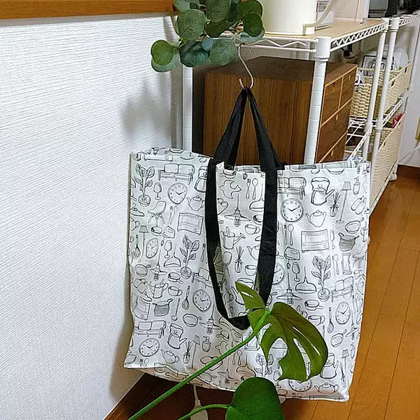 「お家の中でもいろいろ使える♪エコバッグのおすすめ活用法6選」の画像