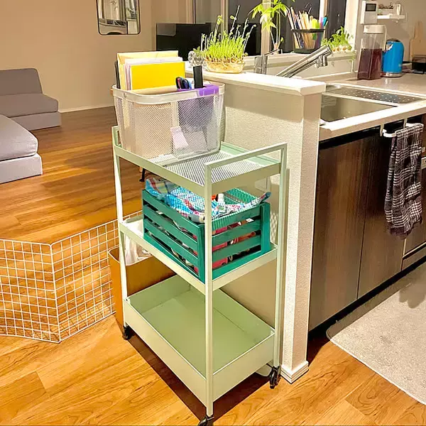 「ディスプレイ収納も大量収納もかなう。IKEAのニッサフォースを使った収納実例6選」の画像