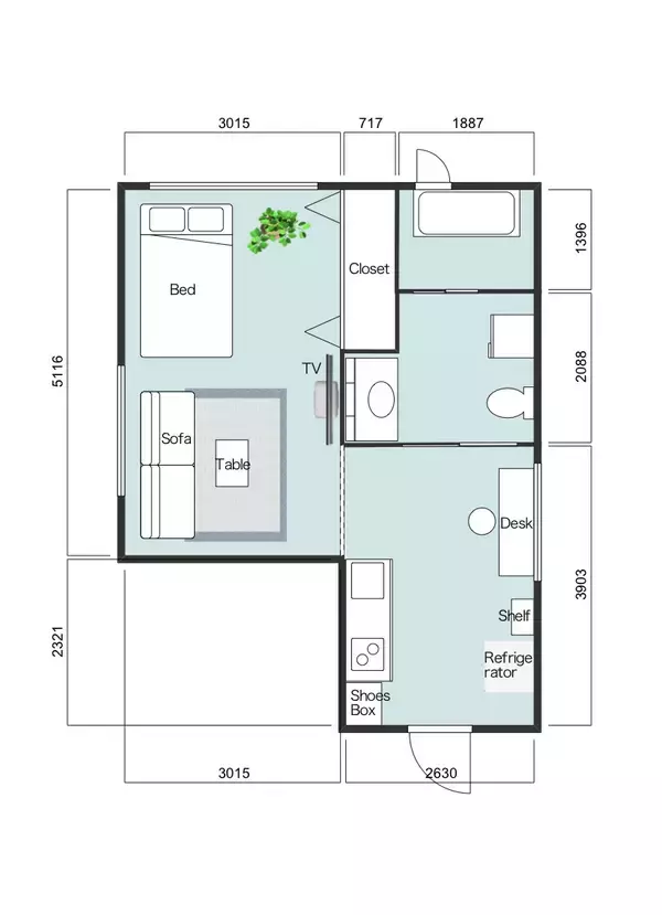 「「28m2。自分らしいアートを仕上げるように、バランスにこだわったお部屋」 by Rokuさん」の画像