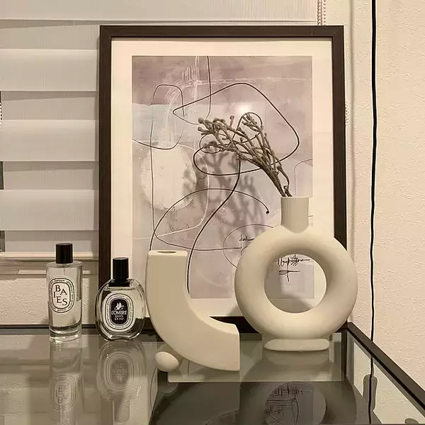 「「28m2。自分らしいアートを仕上げるように、バランスにこだわったお部屋」 by Rokuさん」の画像