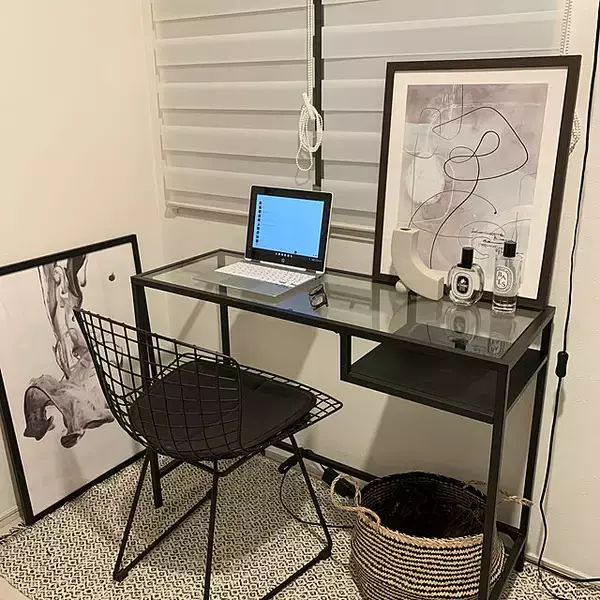 「「28m2。自分らしいアートを仕上げるように、バランスにこだわったお部屋」 by Rokuさん」の画像