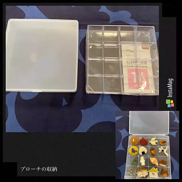 「こう使うと便利！今すぐ知りたいセリアのクリアケース収納術」の画像