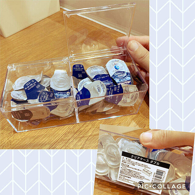 こう使うと便利！今すぐ知りたいセリアのクリアケース収納術