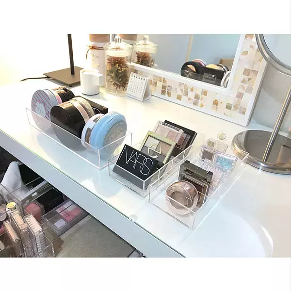 「こう使うと便利！今すぐ知りたいセリアのクリアケース収納術」の画像