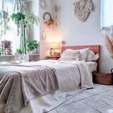 「寝室のアクセントに♪ベッドスローが魅力的なお部屋特集」の画像10