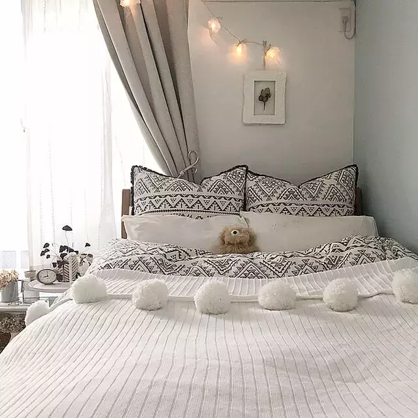 「寝室のアクセントに♪ベッドスローが魅力的なお部屋特集」の画像