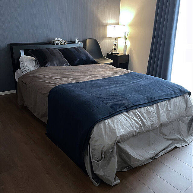 寝室のアクセントに♪ベッドスローが魅力的なお部屋特集