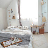 「寝室のアクセントに♪ベッドスローが魅力的なお部屋特集」の画像7