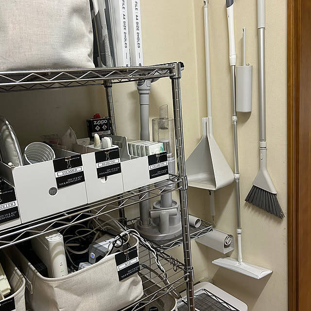 納戸の使い勝手がぐんとアップする！収納アイテムや壁面を活用した収納アイデア6選