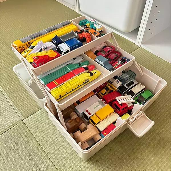 「【みんなが選んだ！】出し入れが劇的にスムーズに！3COINSのツールボックス活用実例3選」の画像