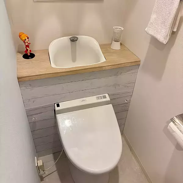 「DIYで理想のトイレに♪タンクレス風リメイクのアイデア6選」の画像