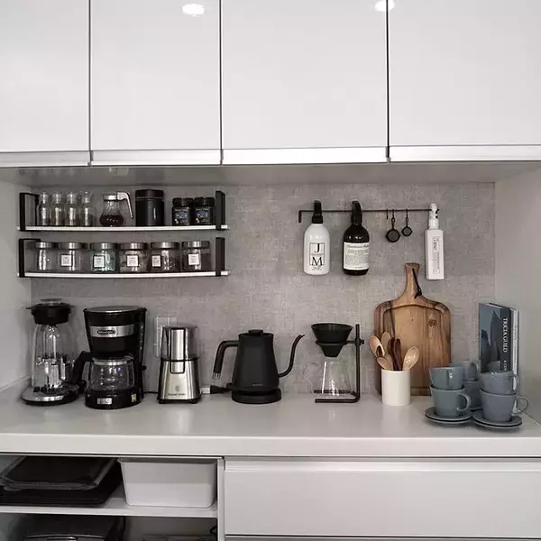 「教えてRoomClipユーザーさん♪コーヒーグッズの収納場所と整理方法」の画像