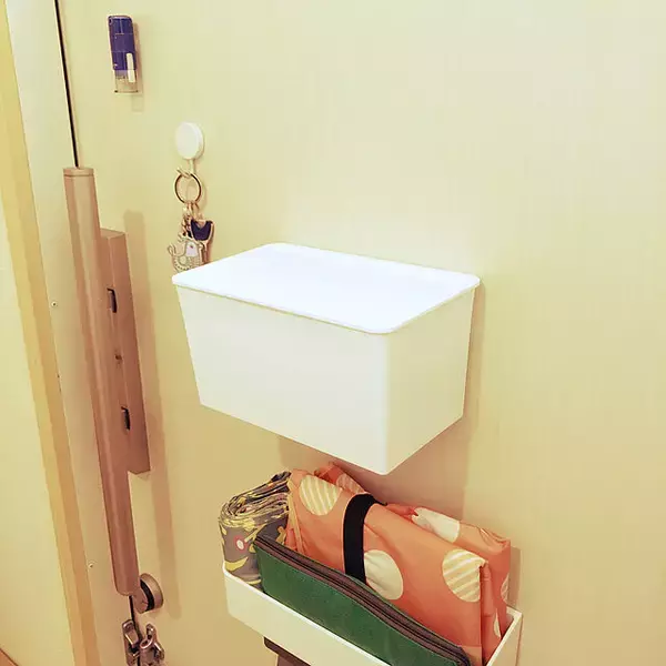 「おうちのストレスを減らしてくれる♪セリアのアイテムで浮かせる収納」の画像