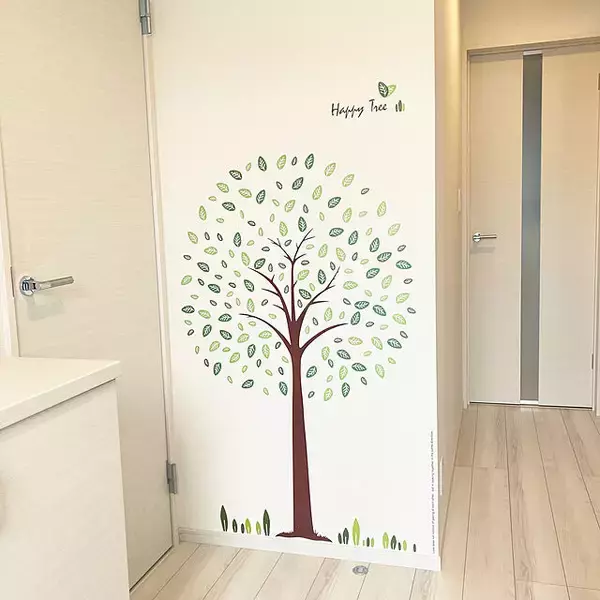 「貼るだけでお部屋があか抜ける☆ニトリのウォールステッカー」の画像