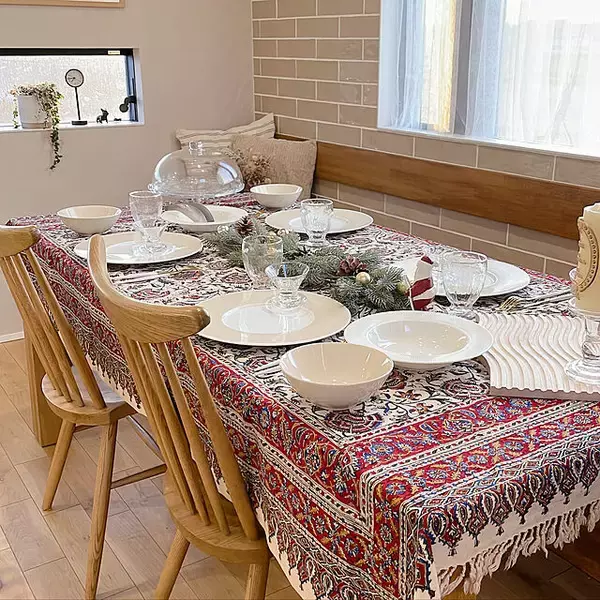 「理想の雰囲気に合わせてアレンジ☆クリスマスのテーブルコーデ10選」の画像