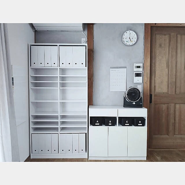 美しく整った収納が手に入る。無印良品「ポリプロピレンファイルボックス」を使った収納実例集