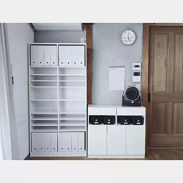 「美しく整った収納が手に入る。無印良品「ポリプロピレンファイルボックス」を使った収納実例集」の画像