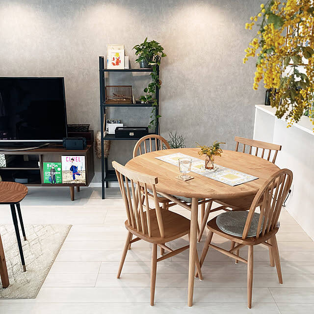 あたたかみのある空間に♡モモナチュラルをお部屋に取り入れたお部屋の実例