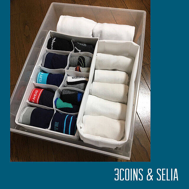 仕切りを使ってしっかりキープ ごちゃつかせないインナーの収納実例 22年1月25日 エキサイトニュース