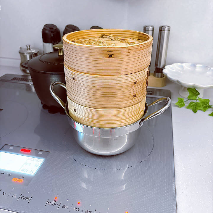 【高コスパアイテム】手軽にふっくら蒸せるKEYUCAのセイロ by tomatoさん