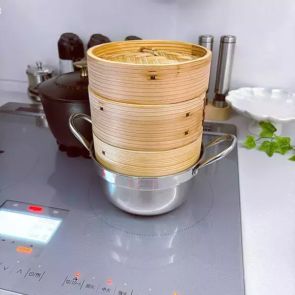 「【高コスパアイテム】手軽にふっくら蒸せるKEYUCAのセイロ by tomatoさん」の画像