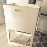 「【すきま活用アイデア】指一本でサッと引き出せる！4cmのすきまに収まる折りたたみバスケット by Hi5さん」の画像4