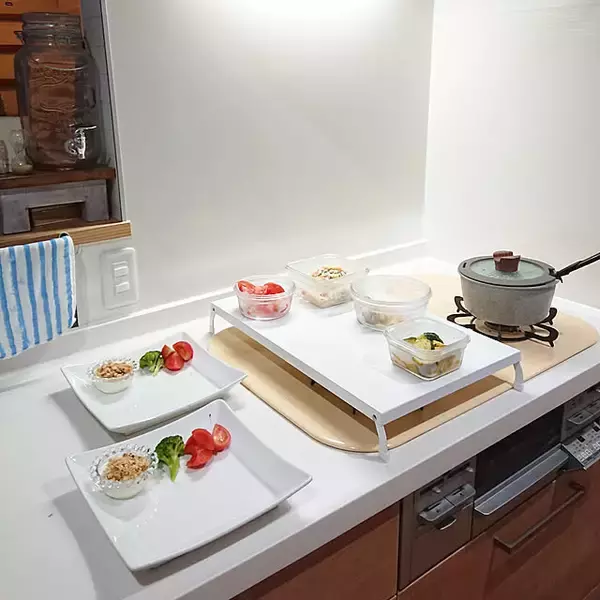 「料理がはかどる快適なキッチンに♪調理スペース確保のヒント7選」の画像