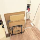 「捨てる前の仮置き場所に悩んでいる方必見！見た目もスッキリな段ボール収納のアイデア集」の画像6