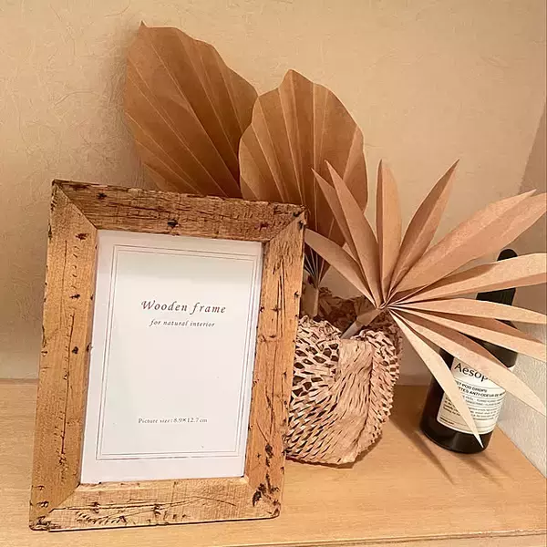 「DIYで世界にひとつの作品を！セリアのフォトフレーム活用アイデア集」の画像