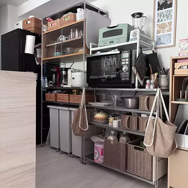 「「出しっぱなしを景色にする！プチプラを賢く使いこなすスマート収納のコツ」 by sunさん」の画像