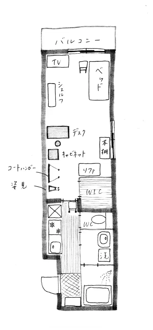 「「33ｍ2。動線と眺めを意識した配置と、ナチュラルカラーが特徴のお部屋」 by yukiさん」の画像