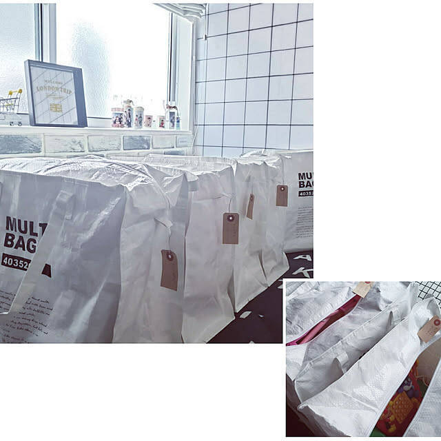 プチプラなのに使い勝手バツグン！家じゅうの収納に大活躍する100均PPバッグ