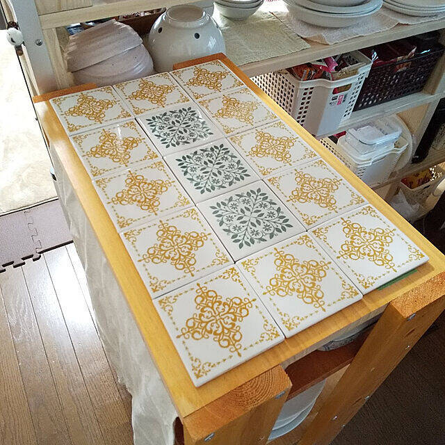 DIYしたアイテムで！キッチンを快適に使うアイデア満載の実例集