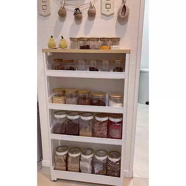 「便利な収納作りや隙間の有効活用にも☆ニトリで見つけるお家にぴったりなワゴン」の画像