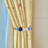 「窓周りのインテリアを自分らしくコーディネート♪100均アイテムでできるカーテンアレンジDIY」の画像7