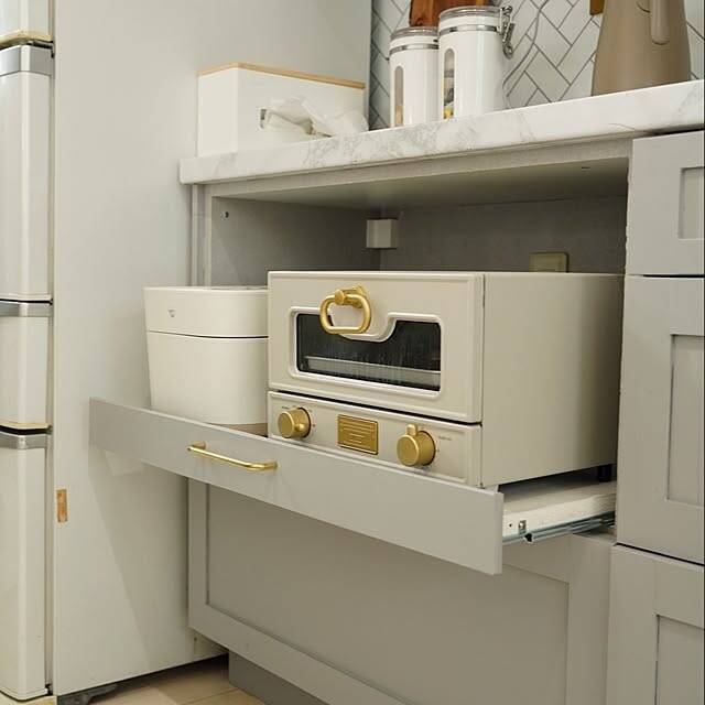 家電をもっと使いやすく見栄えよくコーディネート♪トースターの便利な置き方・置き場所のアイデア6選