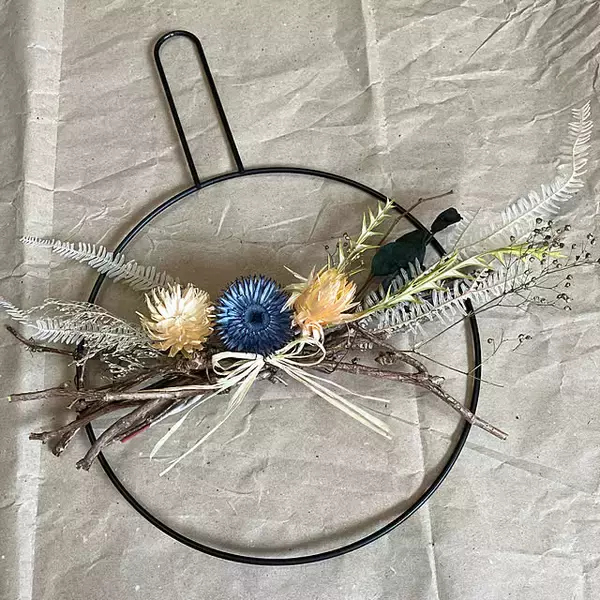 「サクッとセンスアップできる！ダイソー×ドライフラワーの簡単アレンジ」の画像