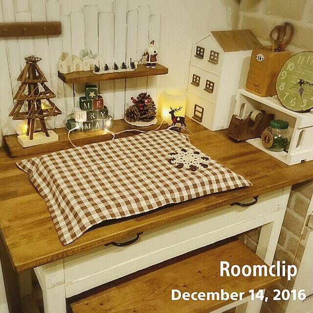 わくわくが止まらない♡小さなスペースで楽しむクリスマスディスプレイ10選