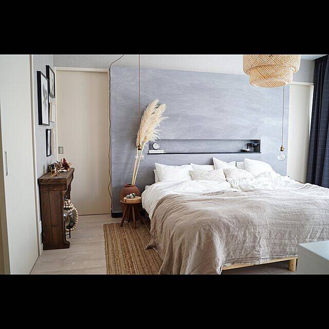 リラックスできるラグジュアリーな空間に！ホテルライクなDIYアイデア