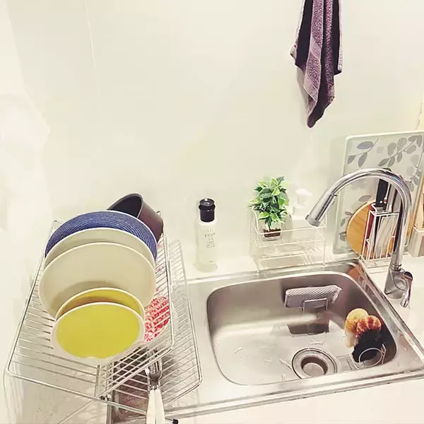 「食器洗いが快適になる！RoomClipユーザーさんが選んだおすすめ水切りラック」の画像