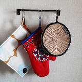 「シンプルで機能的だから、ストレスフリーな理想の収納がかなう♪無印良品のステンレス横ブレしにくいフック」の画像2