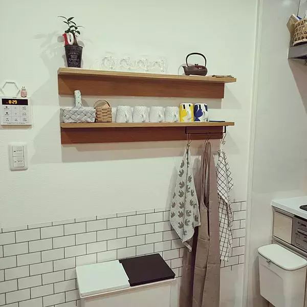 「壁面収納＆ディスプレイでお部屋作り充実♪無印良品の壁に付けられる家具」の画像