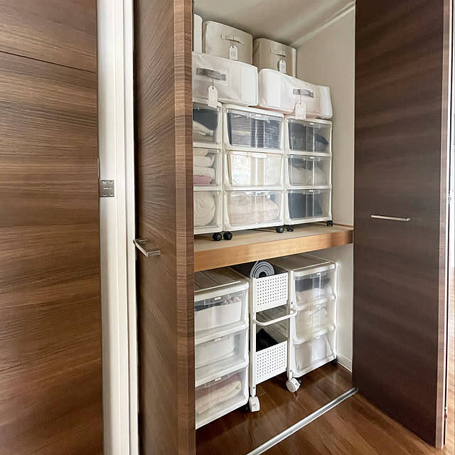 見た目もすっきり使いやすい！ニトリで叶える押入れ収納アイデア